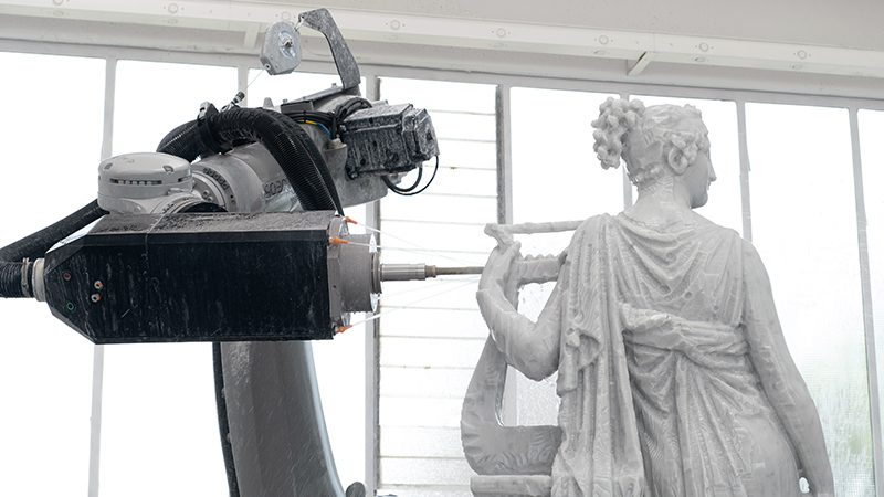 Robotor, robot industriali multiasse per la fresatura della pietra