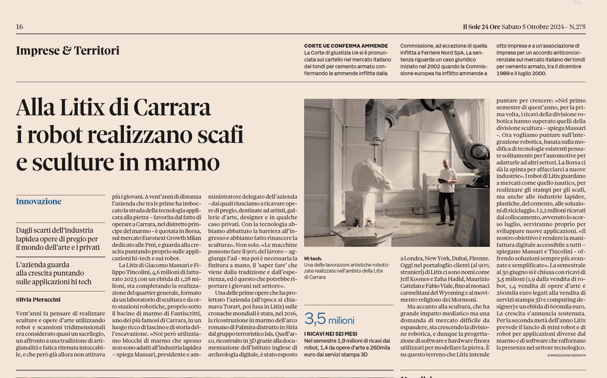 The article published on October 5, 2024.