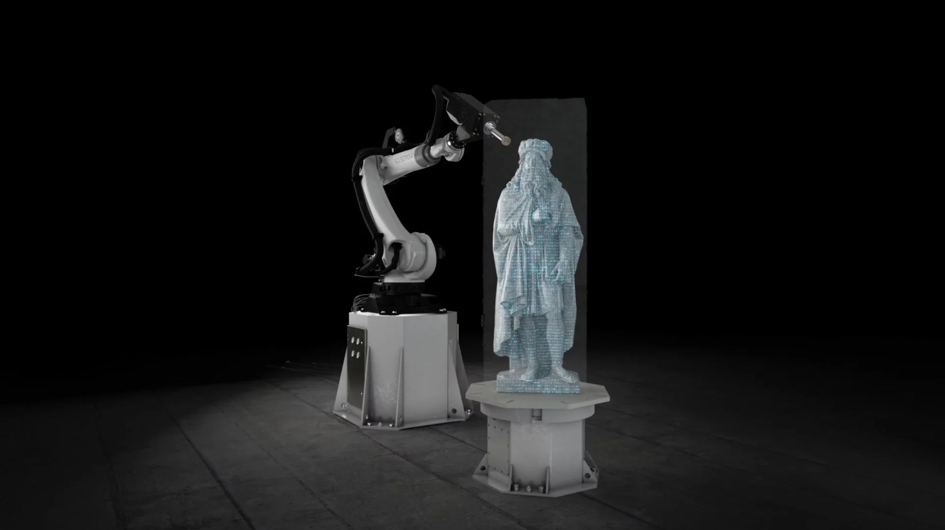 Ecco il robot scultore che lavora come Michelangelo, e gli artisti tremano